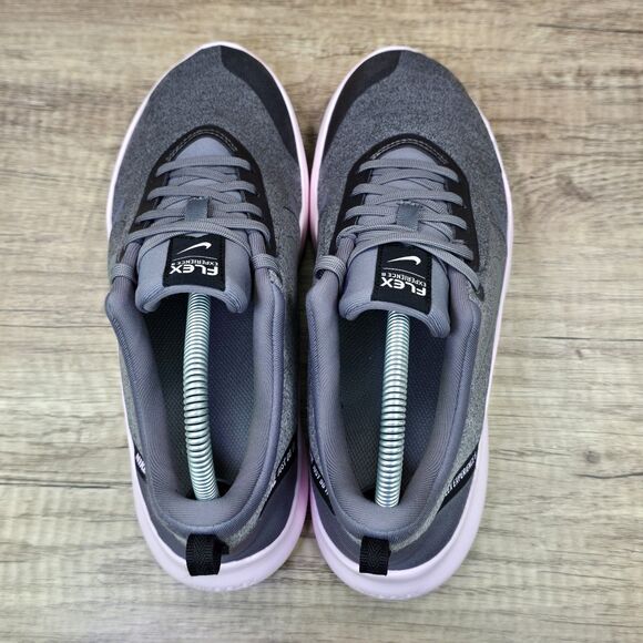 Nike Flex Experience 8 Women's Size 8.5 Gray Pink Running Shoes (AJ5908-001) - Picture 5 of 9